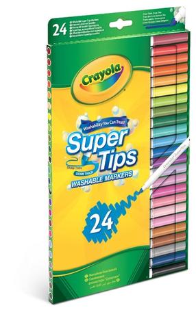 Фломастер Crayola, односторонние, 24 шт.