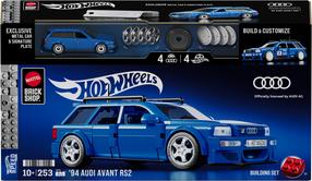  Žaislinis automobilis Mattel Hot Wheels Brick Shop Speed Audi JGR28, raudona sp.