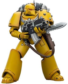 Žaislinė figūrėlė Hasbro Warhammer Imperial Fist MKVI Tactical Legionary, 12 cm, geltona sp.