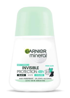 Kūno dezodorantas Garnier Mineral Invisible Protection 48h Fresh Aloe, 50 ml