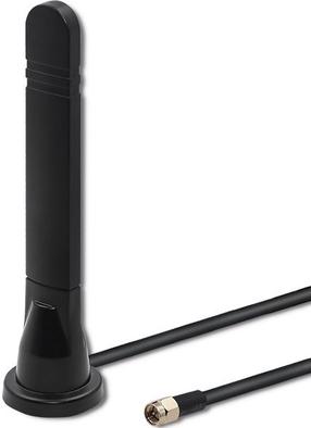 Антенна Qoltec 5G LTE omnidirectional DUAL, 8 dBi, indoor