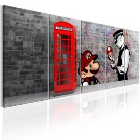 Репродукция Artgeist Brick Graffiti I N7102PWD, 200 см x 80 см
