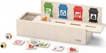 Rūšiavimo žaidimas VIGA Waste Sorter, įvairių spalvų