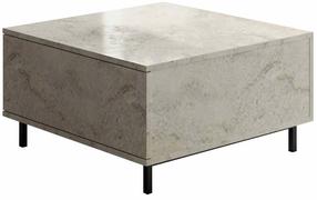 Журнальный столик Kalune Design Paris, travertine цв., 75 см x 75 см x 40 см