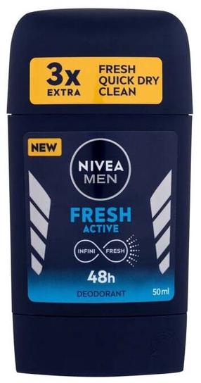 Vīriešu dezodorants Nivea Men Fresh Active 48h Deostick, 50 ml