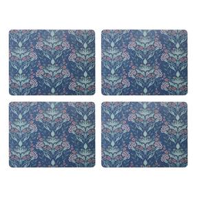 Stalo padėkliukas Creative Tops, 30 cm x 22.5 cm, 4 vnt., Mėlyna sp./Žalia sp.