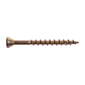 Kruvi, osb plaatidele, 4.2 x 45 mm, kollane v., 100 tk
