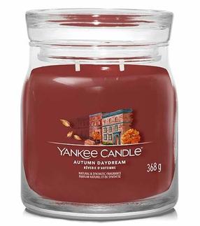 Žvakė, aromatinė Yankee Candle Autumn Daydream, 35 - 50 h, 368 g, raudona sp.