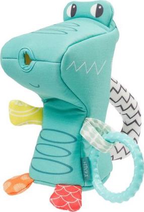 Rotaļu dzīvnieks, krokodils BabyFehn Splash & Play, zaļa krās.