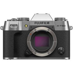 Digitālā fotokamera Fujifilm X-T50, sudraba krās./melna krās.