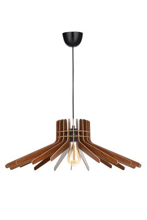 Valgusti rippuv Opviq Chandelier Boomerang, E27, pruun v. / must v.
