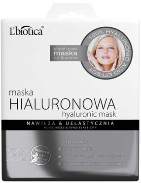 Маска для лица L'biotica Hyaluronic, 23 мл