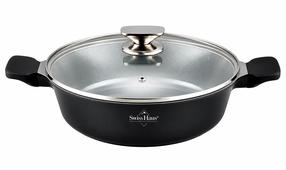 Katls Swiss Haus Basel Premium, Ø26 cm, 2.9 l, melna krās.