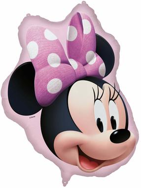Balionas figūrinis Procos Disney Minnie, juoda sp./rožinė sp.