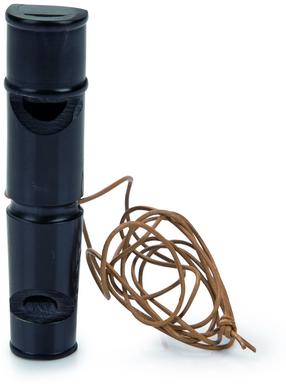 Rotaļlieta sunim, apmācībai Beeztees Whistle, melna krās., L