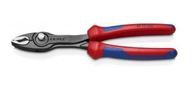 Плоскогубцы сантехнические Knipex TwinGrip 82 02 200, 200 мм