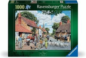 Dėlionė Ravensburger The Village Farrier, 70 cm x 50 cm, 1000 vnt., įvairių spalvų
