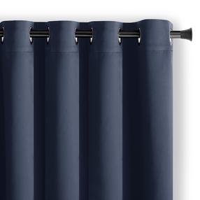 Pimendavad kardinad Restilo Blackout, sinine v., 140 cm x 175 cm