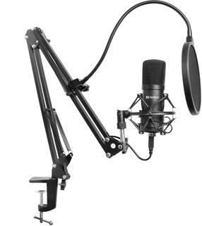 Laidinis mikrofonas Sandberg Streamer USB Microphone Kit