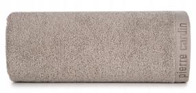 Vonios rankšluostis Pierre Cardin Evi, tamsaus smėlio spalva, 50 cm x 30 cm
