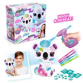 Dekoravimo rinkinys Canal Toys Airbrush Plush Koala, įvairių spalvų