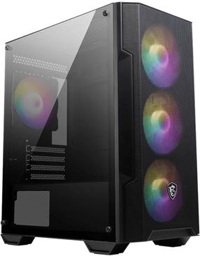 Корпус компьютера MSI MAG FORGE M100A, черный цв.