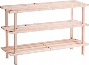 Apavu plaukts Zeller, koka krās., 80 cm x 26 cm x 49.5 cm
