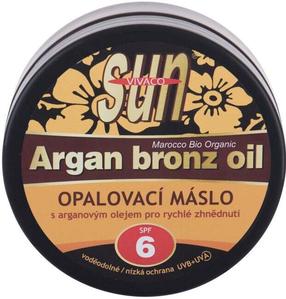 Ķermeņa sviests iedeguma kopšanai Vivaco Sun Argan Bronz Oil SPF6, 200 ml