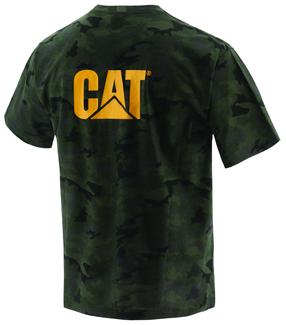 T-krekls Cat W05324, zaļa krās., XL izmērs
