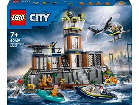 Konstruktors LEGO® City Police Policijas cietuma sala 60419, 980 gab.