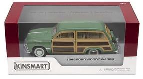 Игрушечная машина Kinsmart 1949 Ford Woody Wagon, 1:40, зеленый цв.