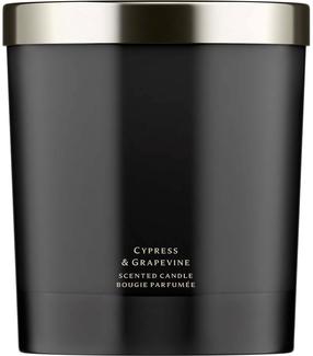 Svece, aromātiskā Jo Malone Cypress & Grapevine, 45 h, 200 g, melna krās.