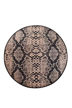 Kilimas Conceptum Hypnose Snake, įvairių spalvų, 100 cm x 100 cm