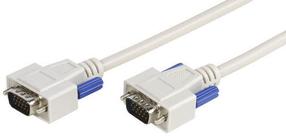 Laidas Vivanco Connection Cable VGA 45445 VGA Male, VGA male, 1.8 m, pilka sp.