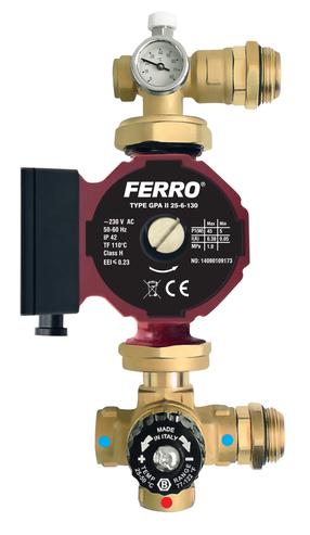 Kolektorius Ferro GM60GPA, reguliuojamas, -
