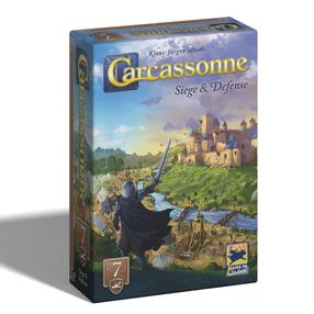 Stalo žaidimo papildymas Hans im Glück Carcassonne Siege & Defense, EN