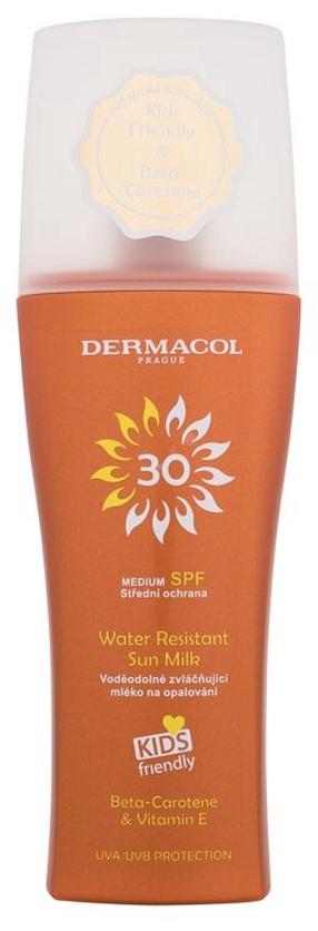 Молочко для ухода за загаром для тела Dermacol Sun Milk Beta-Carotene & Vitamin E SPF30, 200 мл