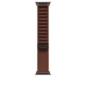Laikrodžio dirželis Apple Alpine Loop, 49 mm Small, titanium black sp./burgundy sp.