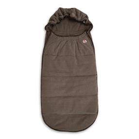 Žieminis miegmaišis kūdikiui Lodger Teddy Fleece, ruda sp., 90 cm x 45 cm