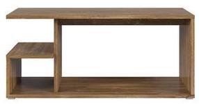 Žurnalinis staliukas Gato Lava, rudas, 100 cm x 50 cm x 45 cm