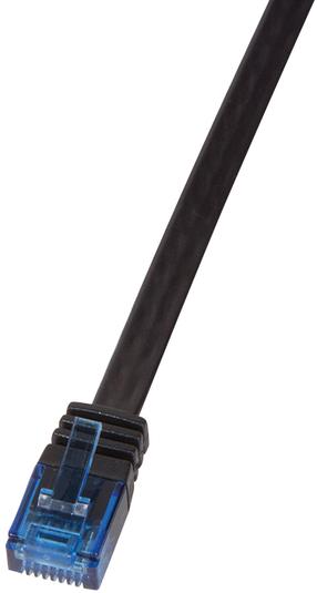Сетевой кабель Logilink SlimLine CF2063U CF2063U, 3 м, черный цв.