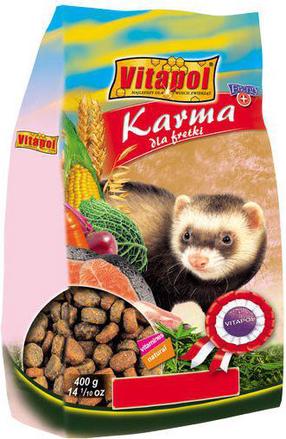 Väikeloomade toit Vitapol, tuhkrutele, 0.45 kg