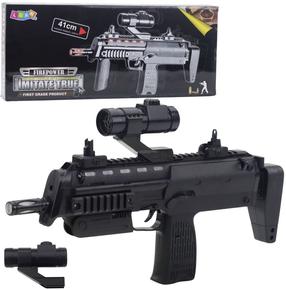Žaislinis ginklas Lean Toys Firepower, 41 cm Juoda sp.