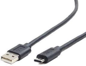 Vads Gembird USB to USB USB 3.0, USB 2.0, 1.8 m, melna krās.
