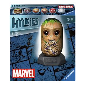 3D пазл Ravensburger Groot, 8 см x 8 см, 54 шт., коричневый цв.