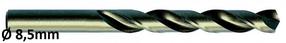 Metāla urbis Exact DIN338, metāla, hsse-co5, 8.5 mm