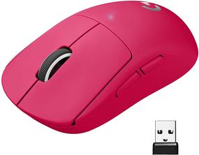 Bezvadu spēļu pele Logitech G Pro X Superlight Magenta, rozā krās.