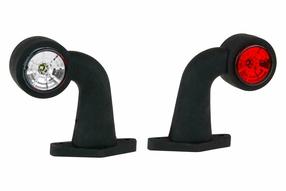 Piekabes lukturi Marker light LED, 6 cm, melna krās.