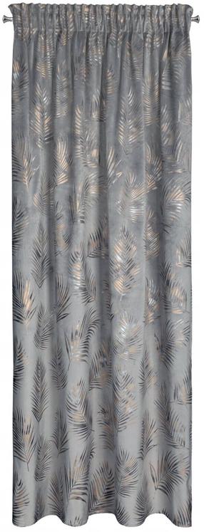 Naktinė užuolaida Gloria, plieno sp., 140 cm x 300 cm