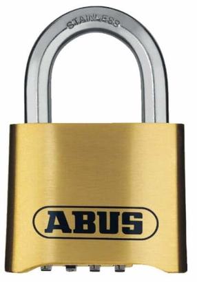 Pakabinama spyna Abus Marine 180IB/50, aukso sp., 77 mm x 52 mm